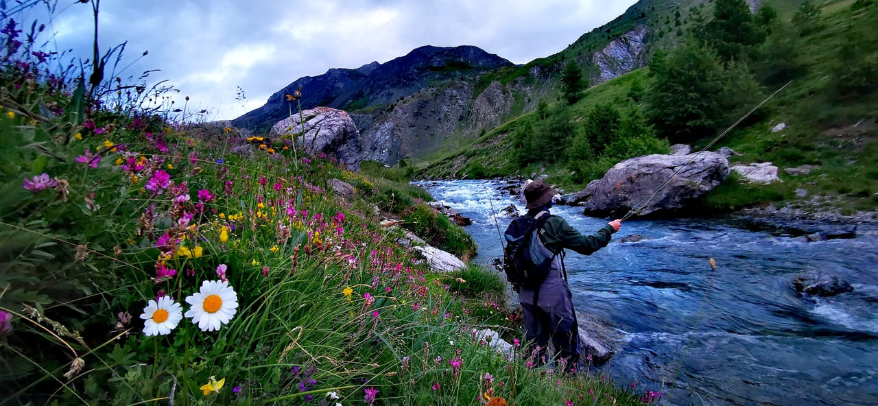 peche en seche guidage avec esprit riviere